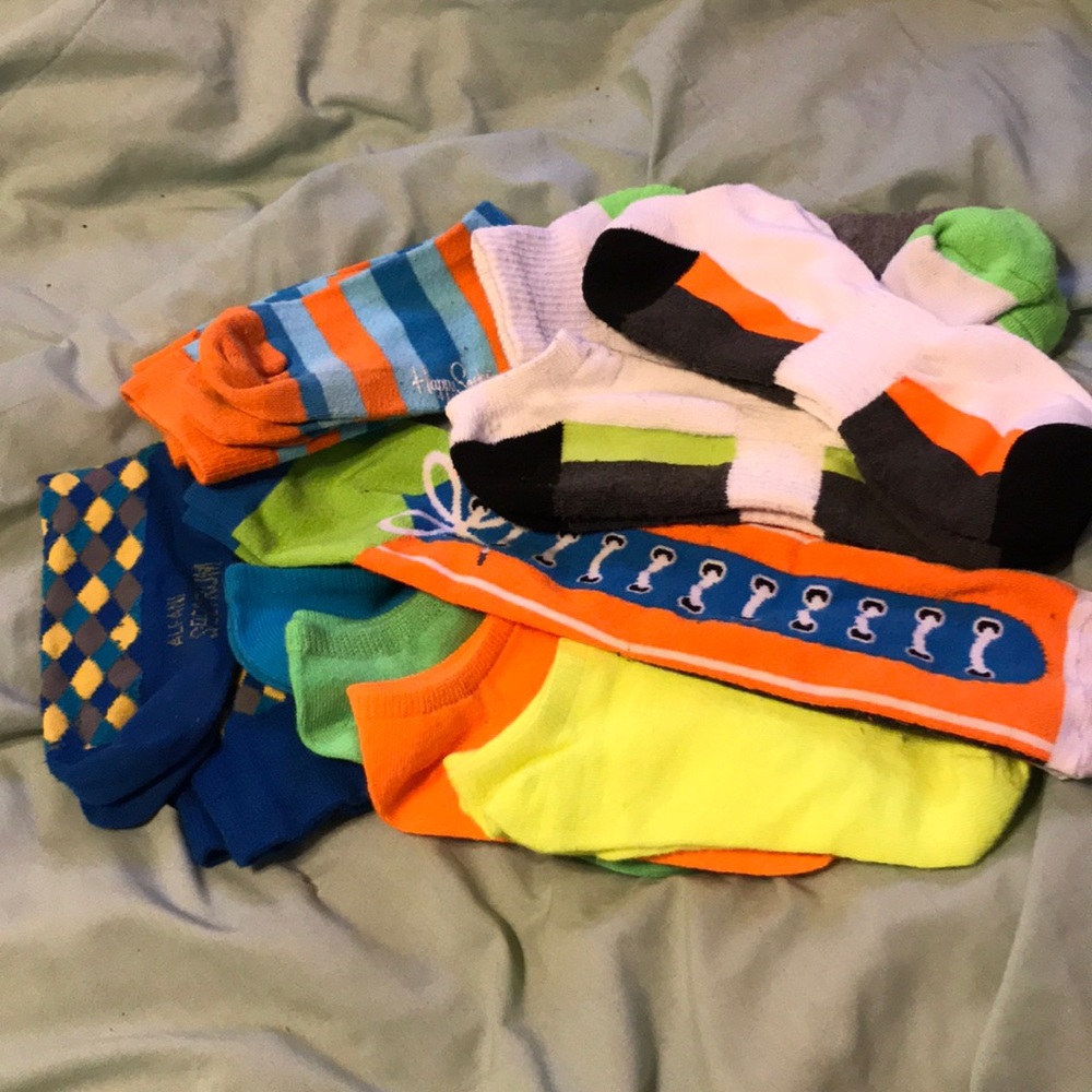 10 Pair Colorful Socks